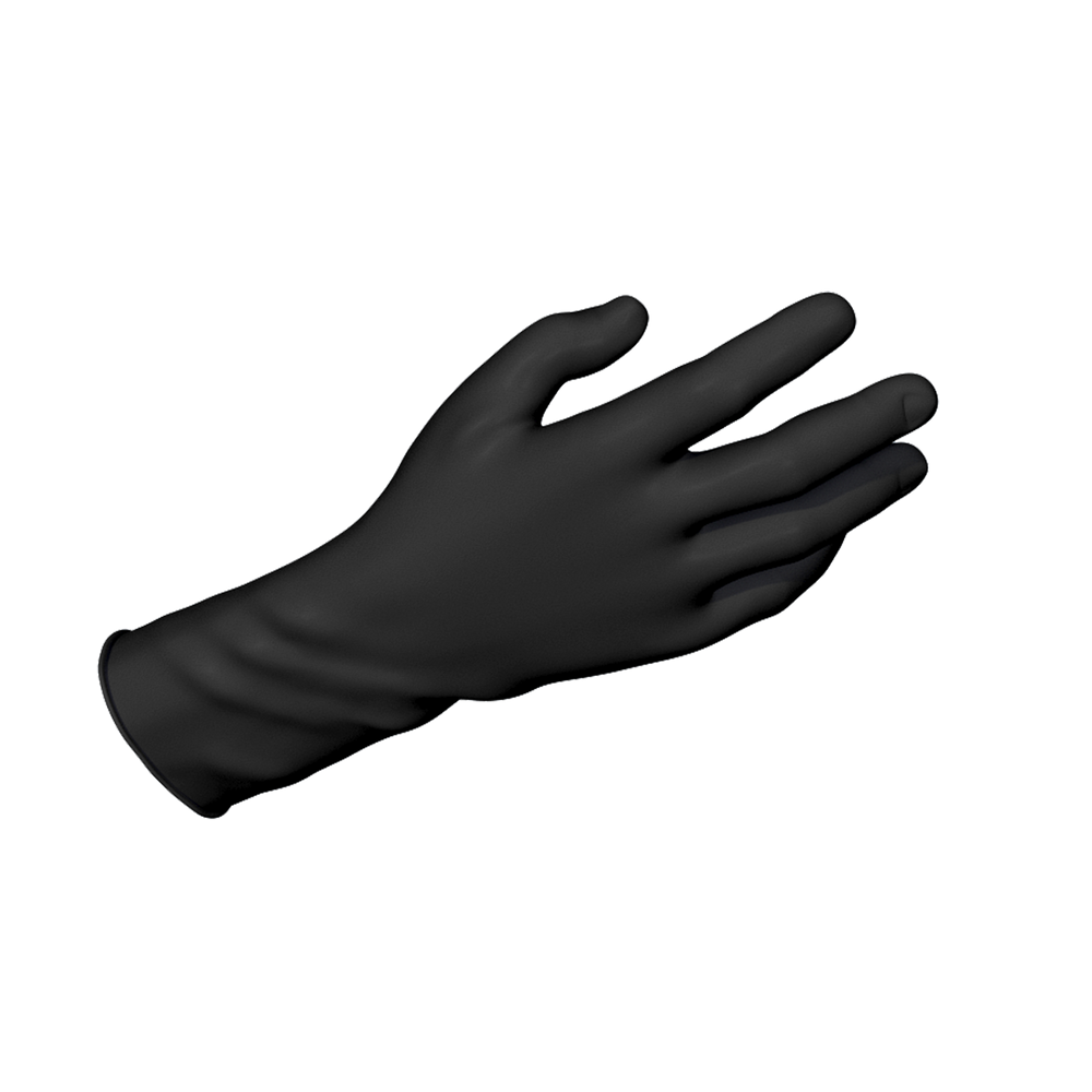 Safe Touch Nitrile Gloves - Black