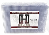 Helios Disposable Cartridge Needle Trays (50 Trays)