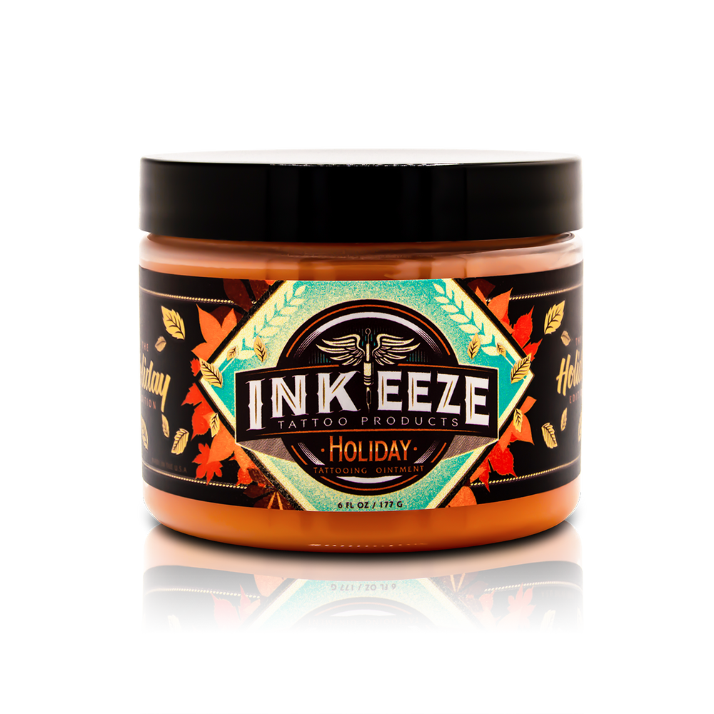 INK-EEZE Holiday Glide Tattoo Ointment - 6oz