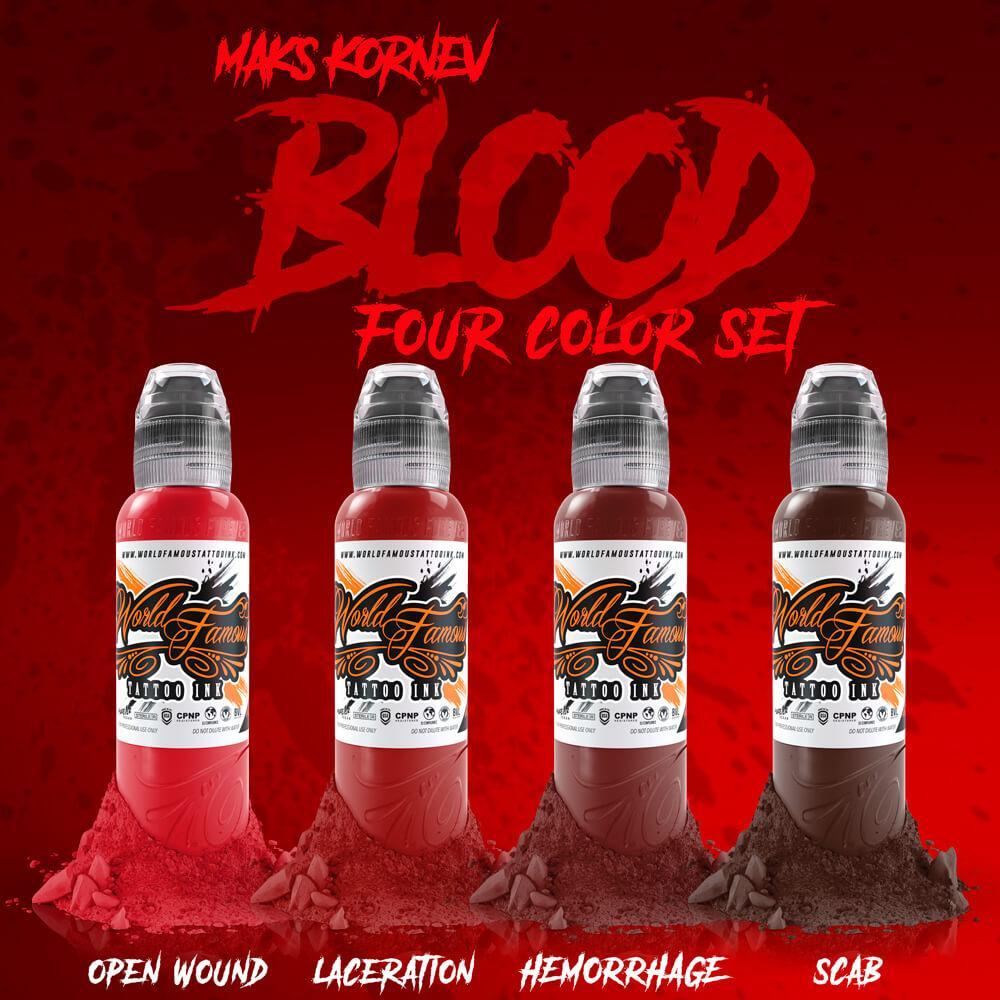 Maks Kornev's Blood Color Set - 1oz