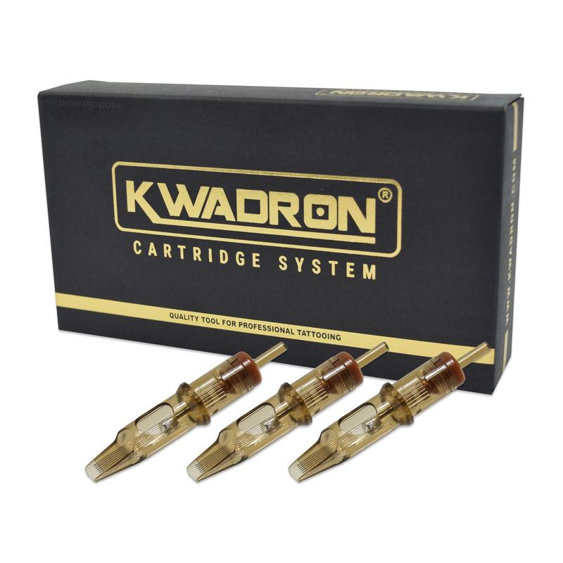 Kwadron Cartridges, #12 Round Shader Long Taper