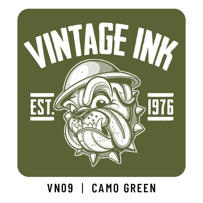 Vintage Ink - Camo Green