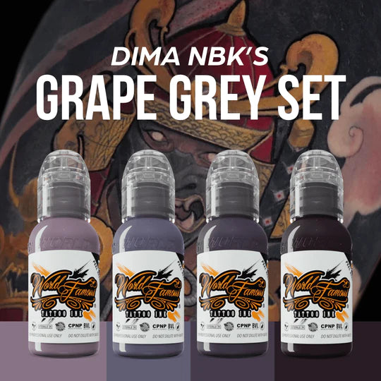 World Famous - Dima NBK Grape Grey Set