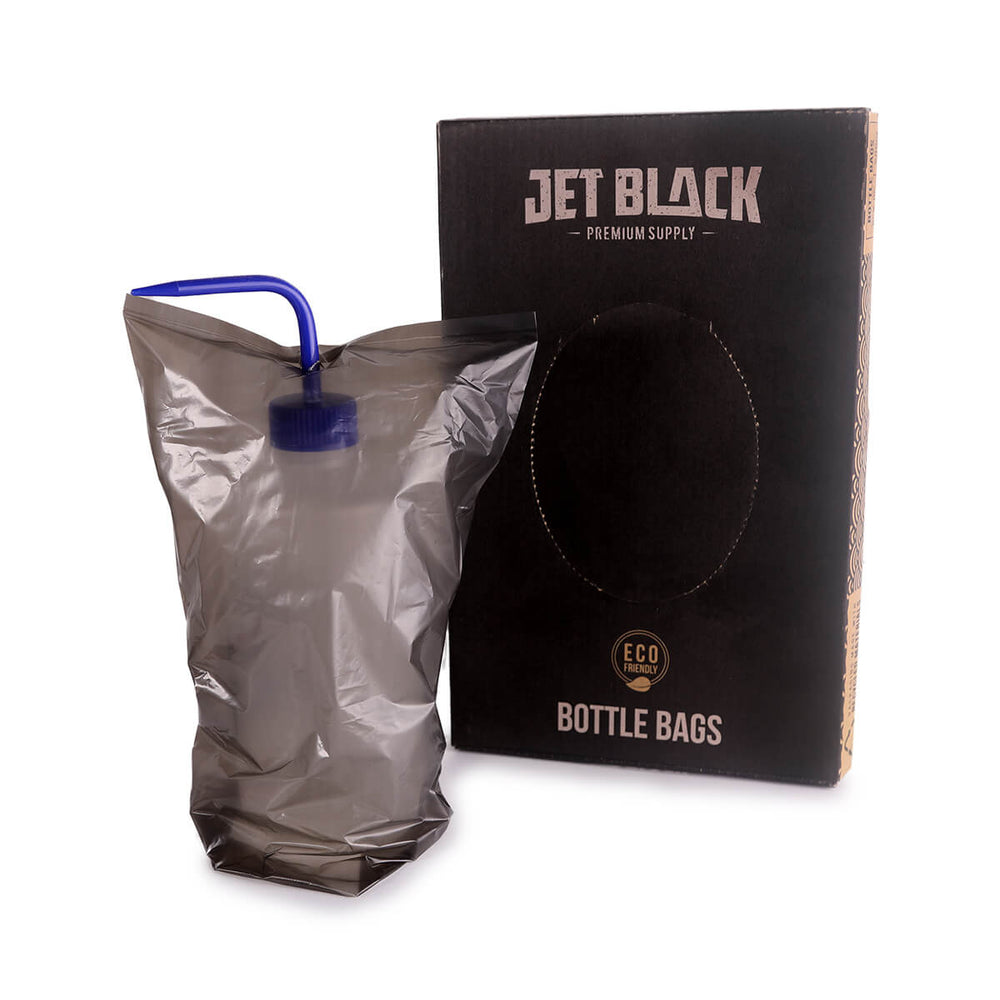 Jet Black Supply - Eco-Friendly Bottle Bags - 6x10" (Pack of 200)