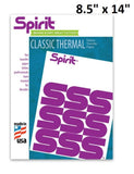 Spirit Classic Thermal Tattoo Transfer Paper — 8-1/2" x 14”